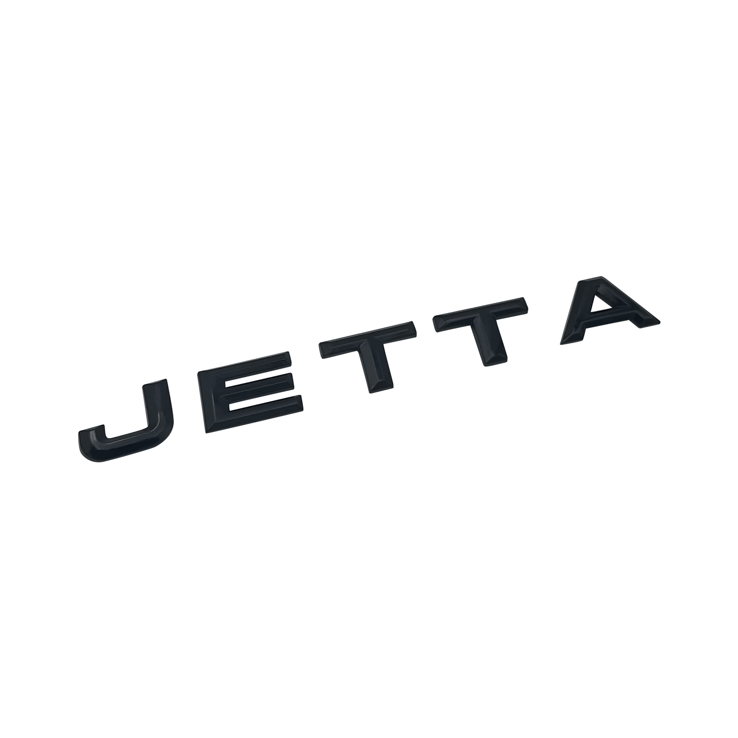 Svart VW "Jetta" bakre emblem ny versjon