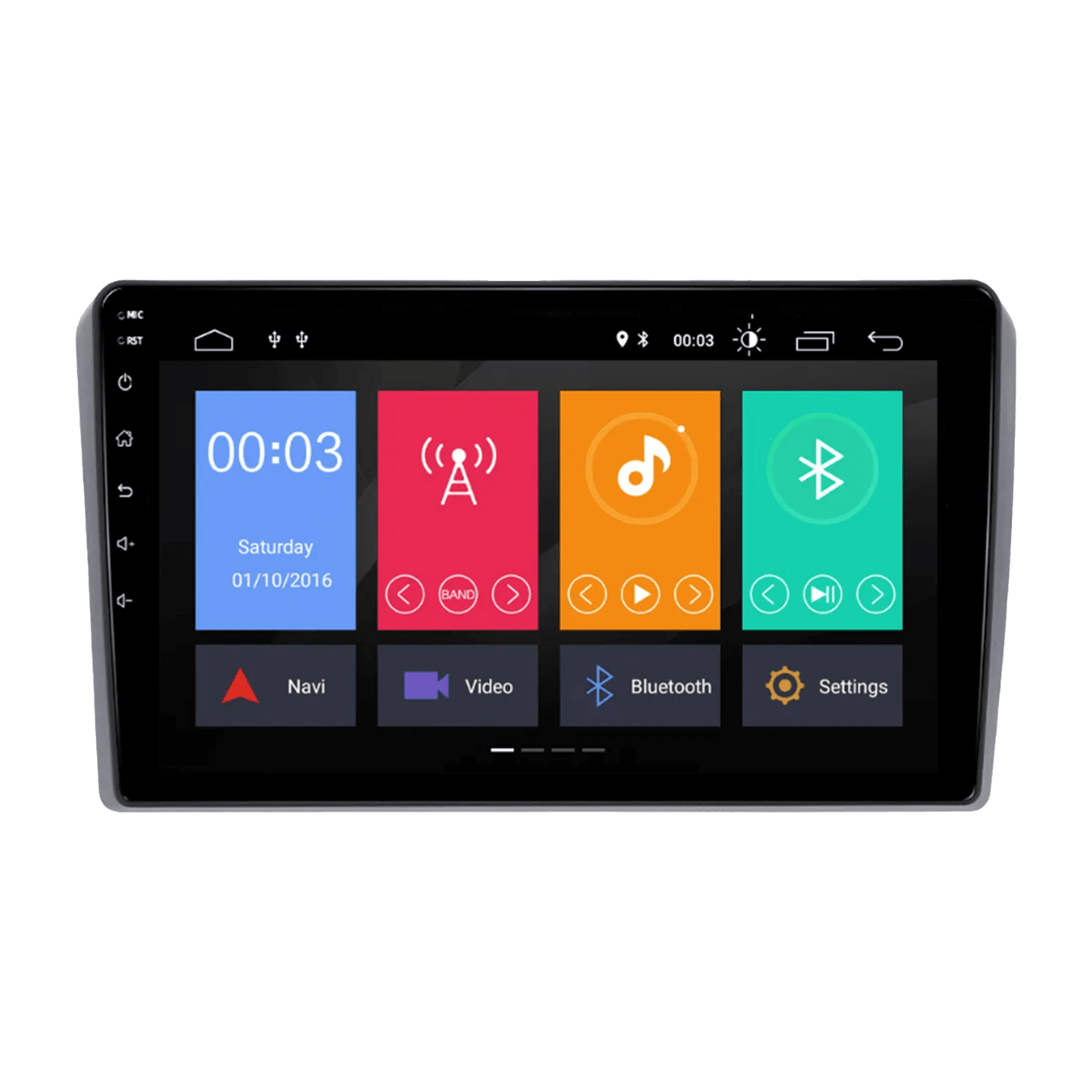 Audi Infotainment Skærm MMI - A3, S3, RS3 8P 2003-2012