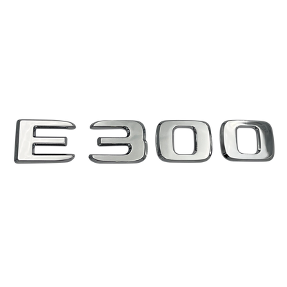 Krom Mercedes E300-emblem 