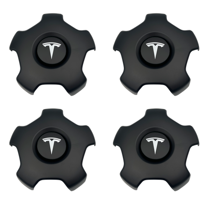 4 stk. Tesla Aero Round Center Caps 