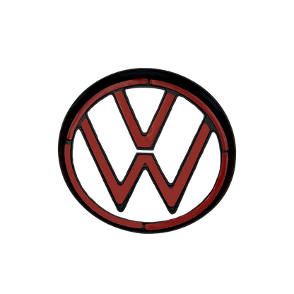 VW Golf 7 Front logo Sort 135mm 