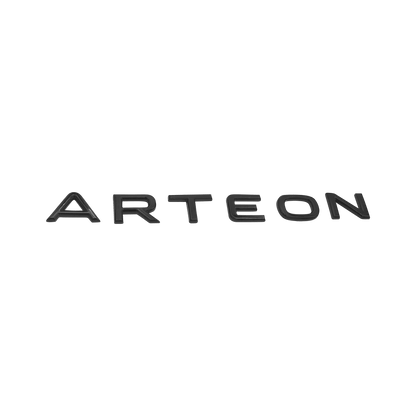 Svart VW "Arteon" bakre emblem