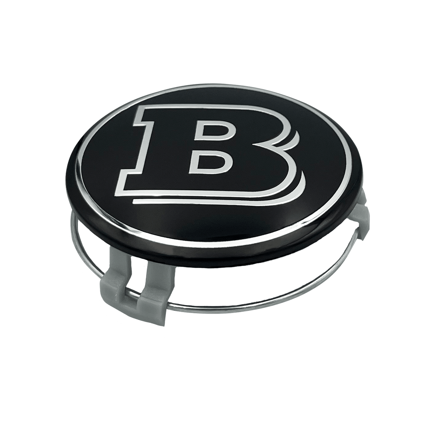 4 stk. Brabus Center Caps i Sort 75mm