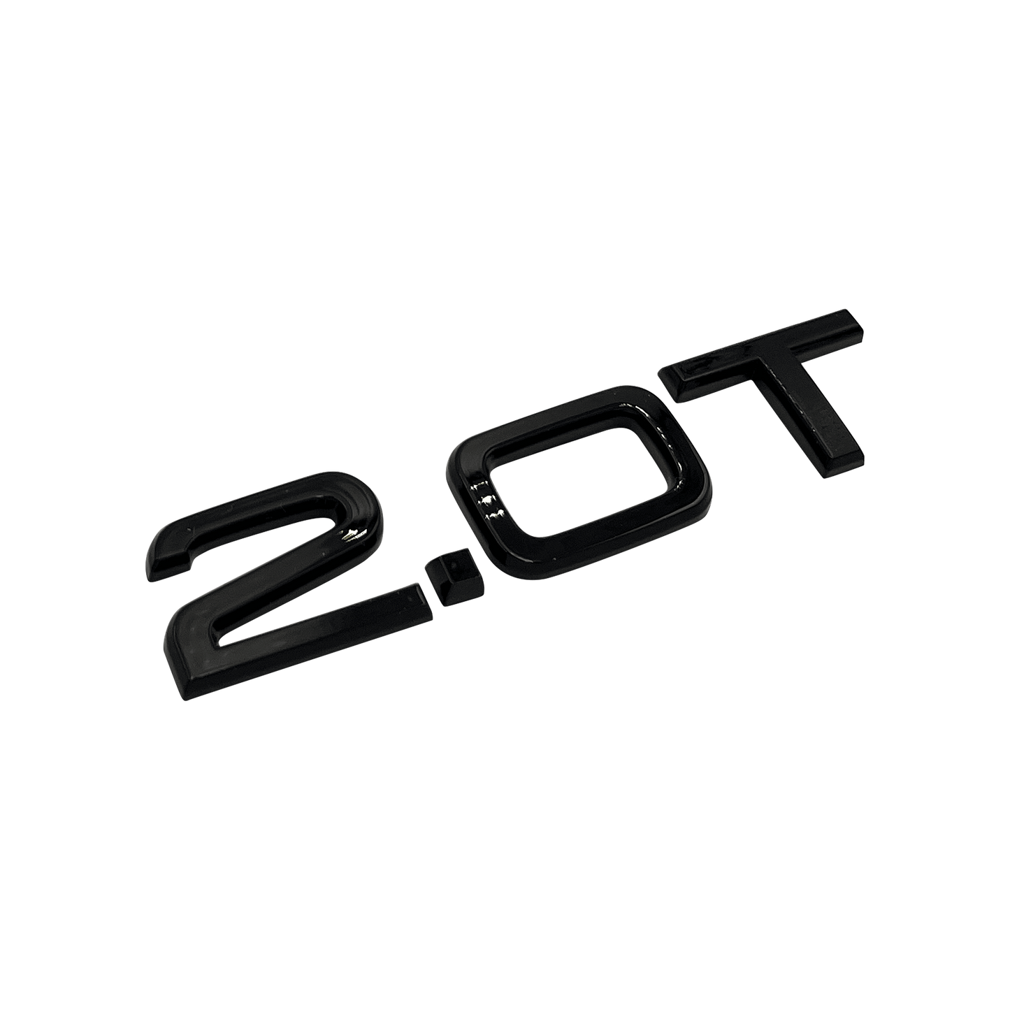 Audi "2.0T" Sort Bag Emblem