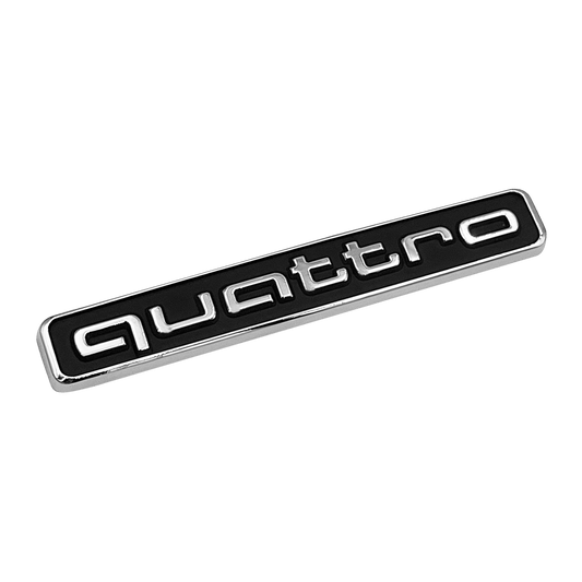 Sort Audi quattro Bag Emblem