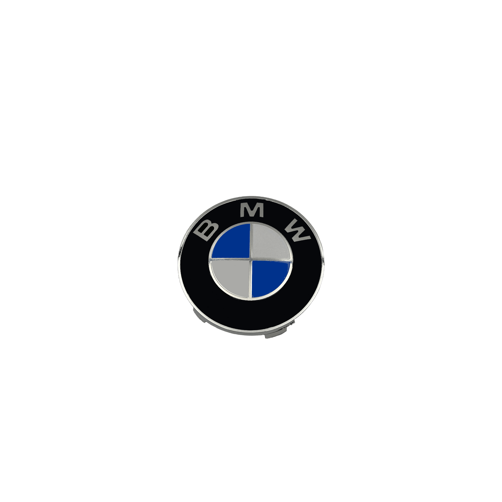 4 Stk. Blå & Hvide BMW Centerkapsler - Driverse - Centerkapsler - Driverse - Driverse - BM-OG-CK-SO-56 - 56mm - Blå & hvid - -