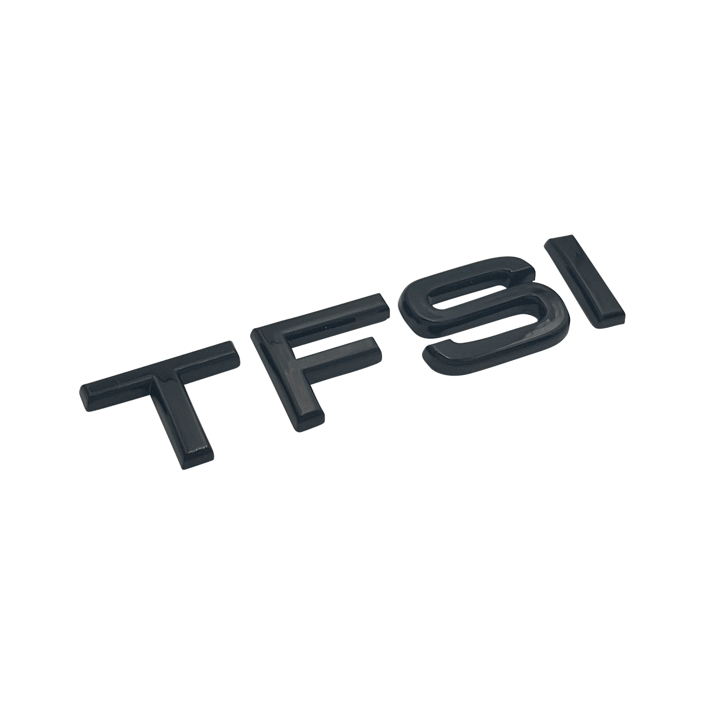 Svart Audi TFSI bakre emblem 