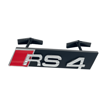 Chrome Audi RS4 Front Emblem