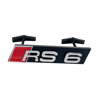 Krom Audi RS6 frontemblem