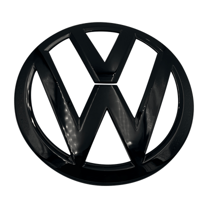 VW Golf 7 Front logo Sort 135mm 