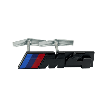 Svart BMW M4 Emblem foran